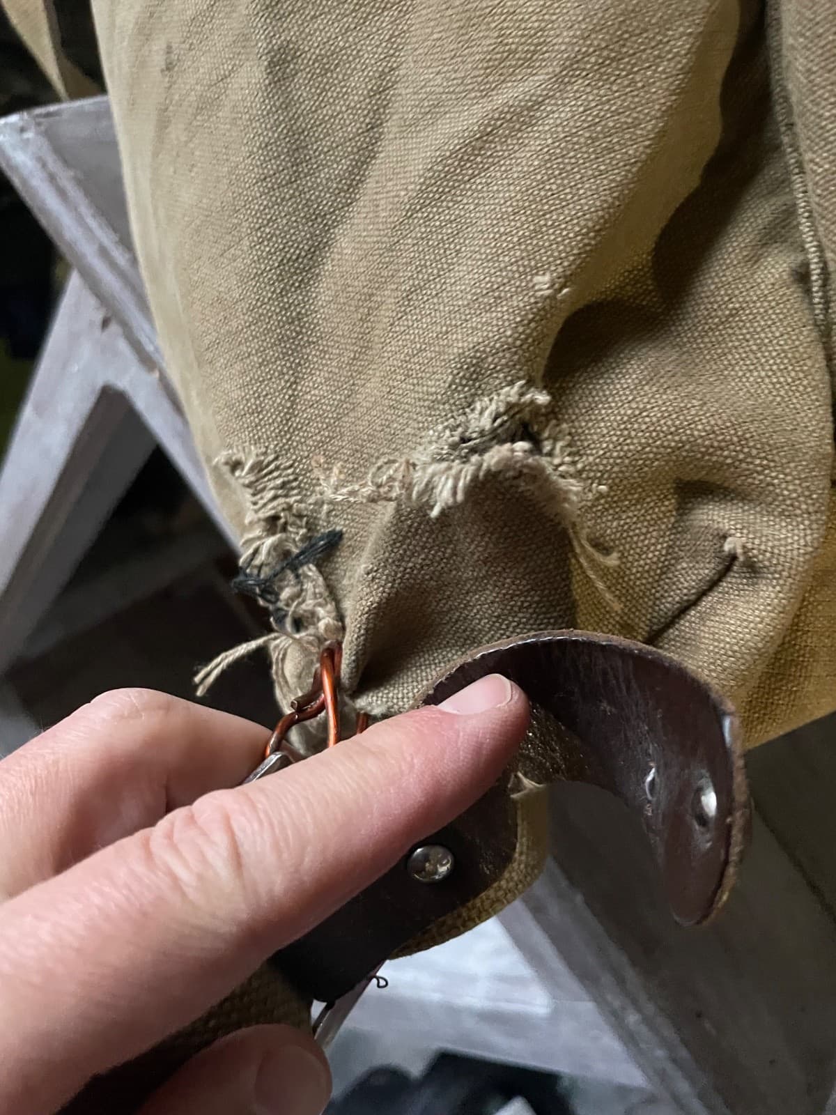 Rus Army backpack 35L rucksack SAND color USSR 1980 Afghan war thumbnail 8