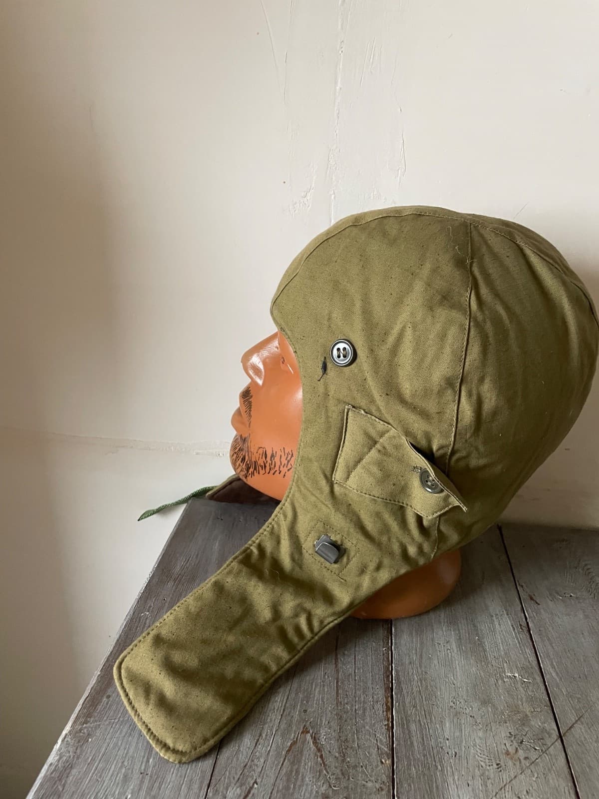 Russian Army VDV Airborne jumping hat cotton fabric new sand color size 58 USSR thumbnail 2