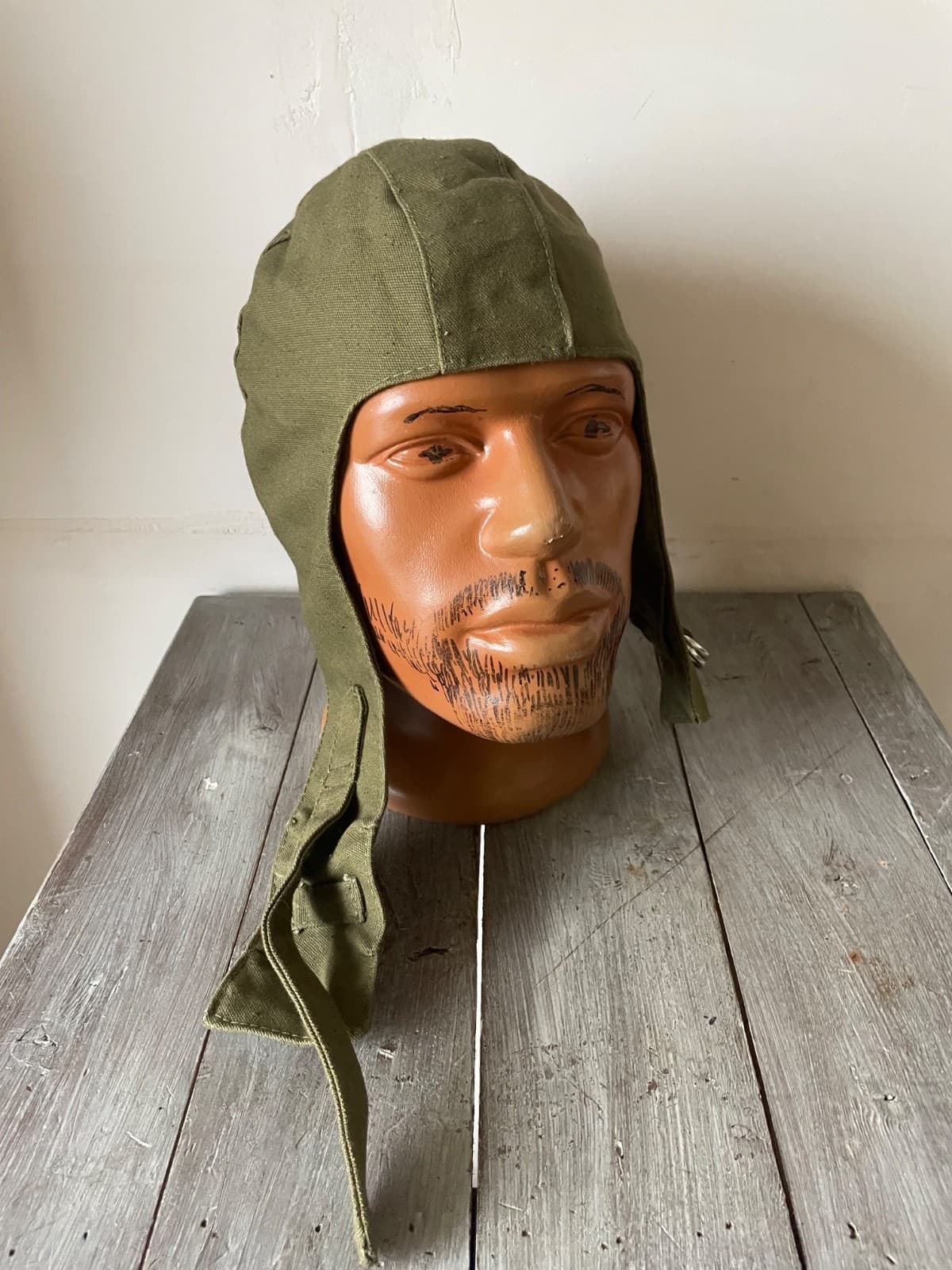 Russian Army VDV Airborne jumping hat cotton fabric new sand color size 58 USSR thumbnail 6