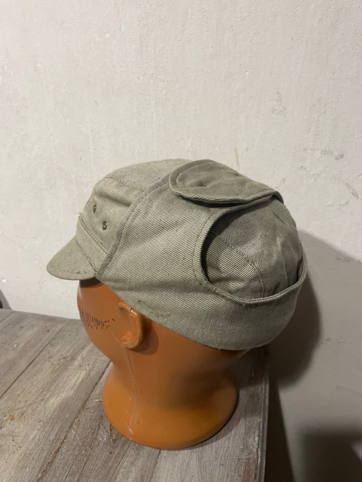 Russian Army summer cap Afghanistan grey original with badge size 58 thumbnail 4
