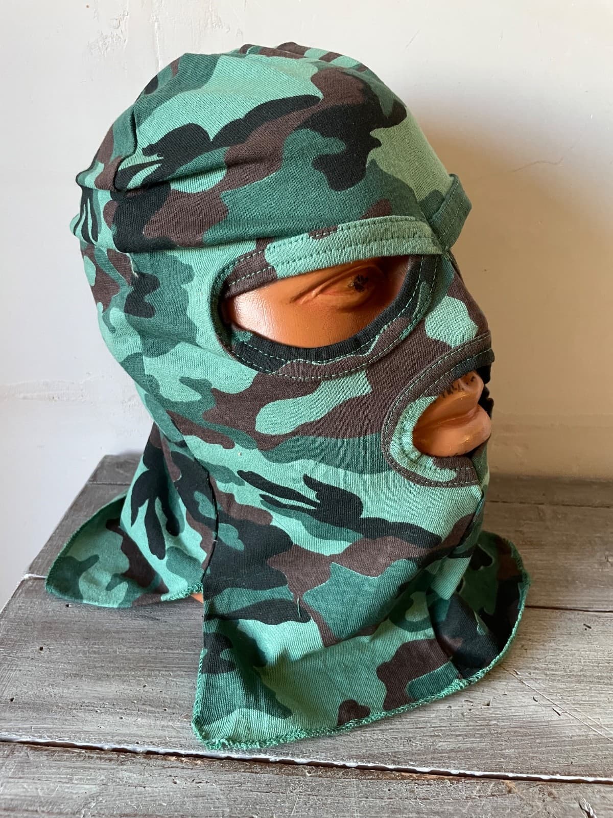 Russian Army summer BALACLAVA cotton fabric WOODLAND LES type 4