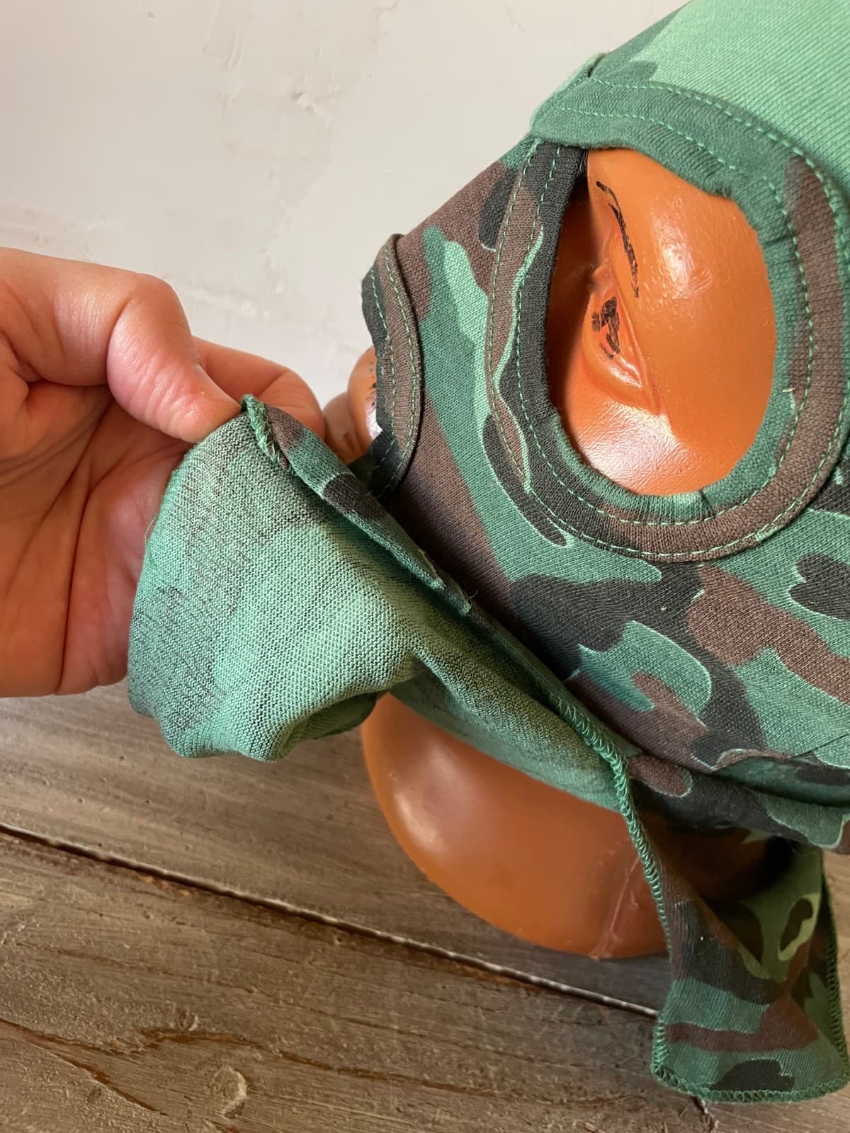 Russian Army summer BALACLAVA cotton fabric WOODLAND LES type 4 thumbnail 3