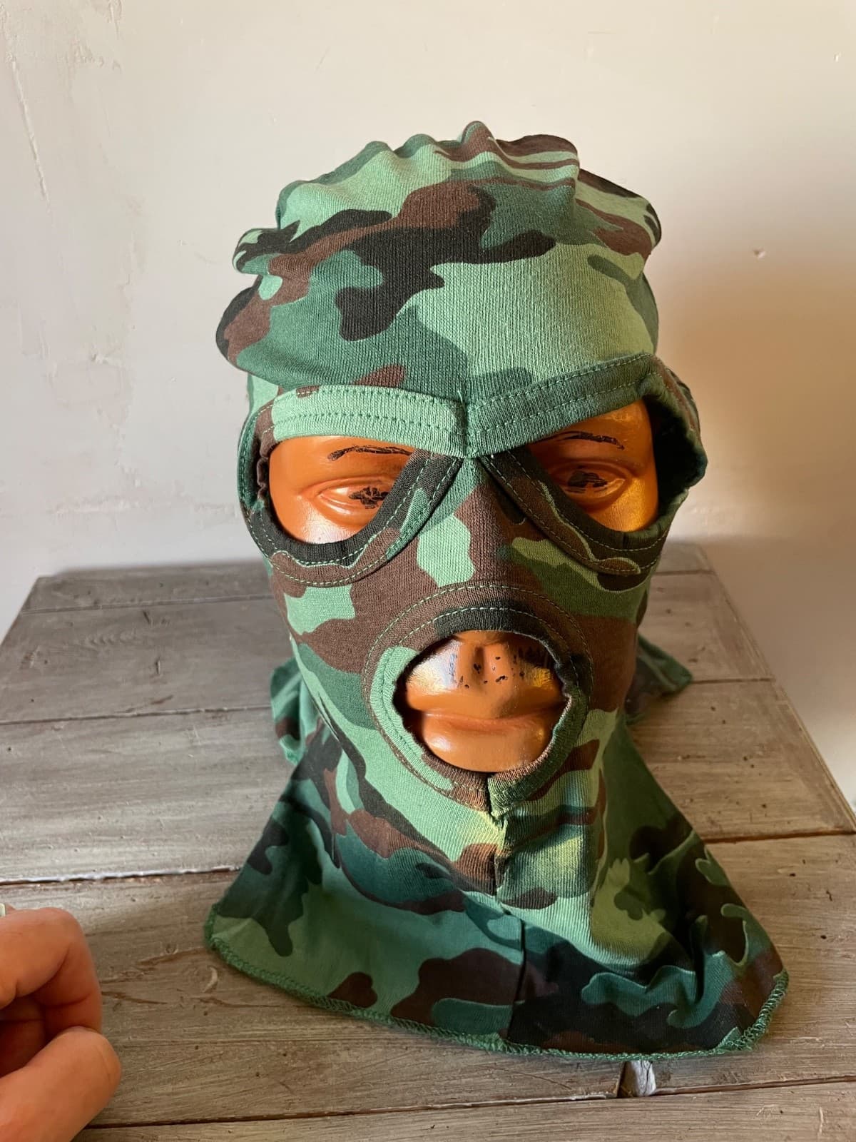 Russian Army summer BALACLAVA cotton fabric WOODLAND LES type 4 thumbnail 4