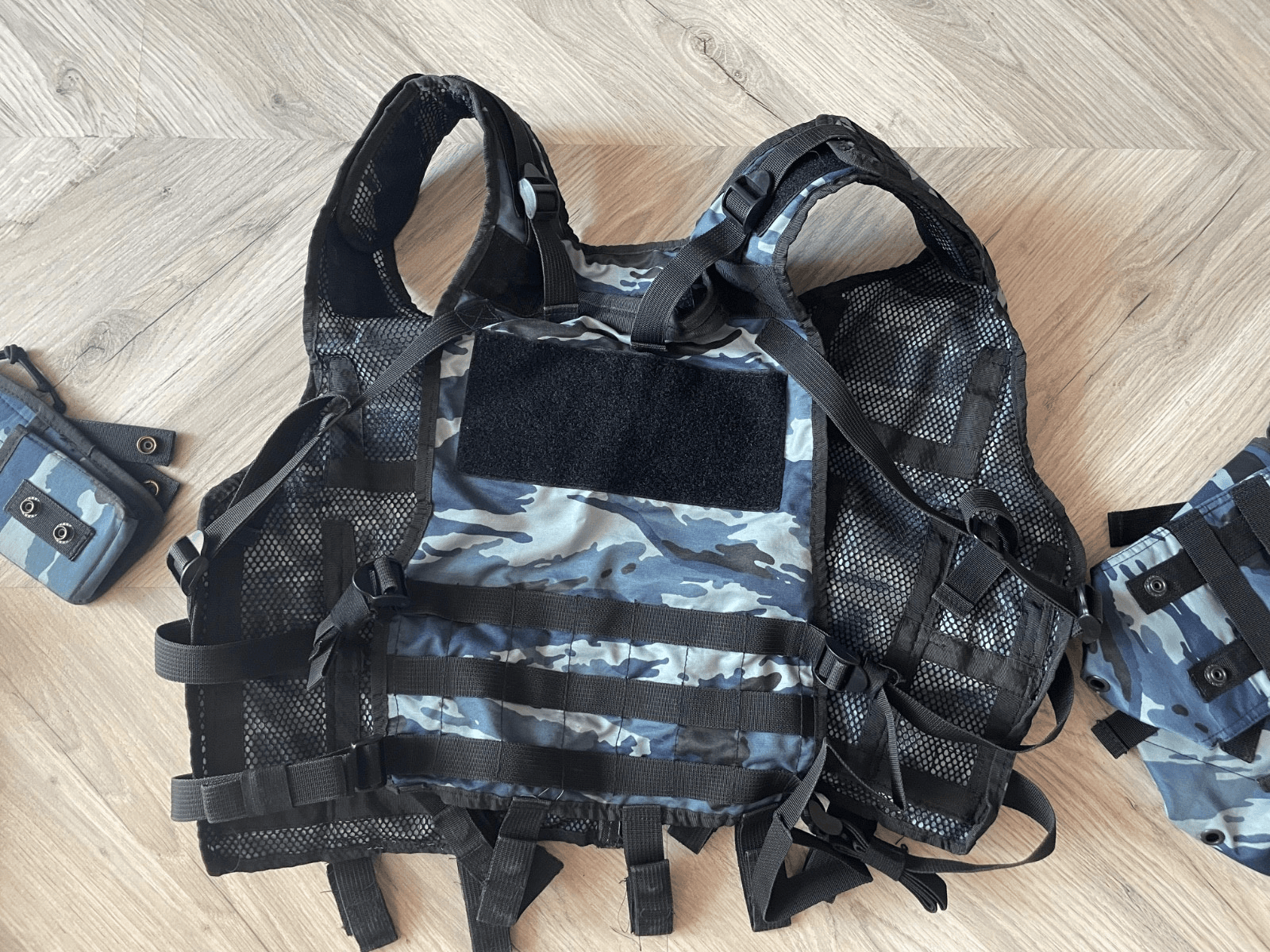 Tactical VEST KAMYSH Blue OMON MVD units MVD contract thumbnail 8