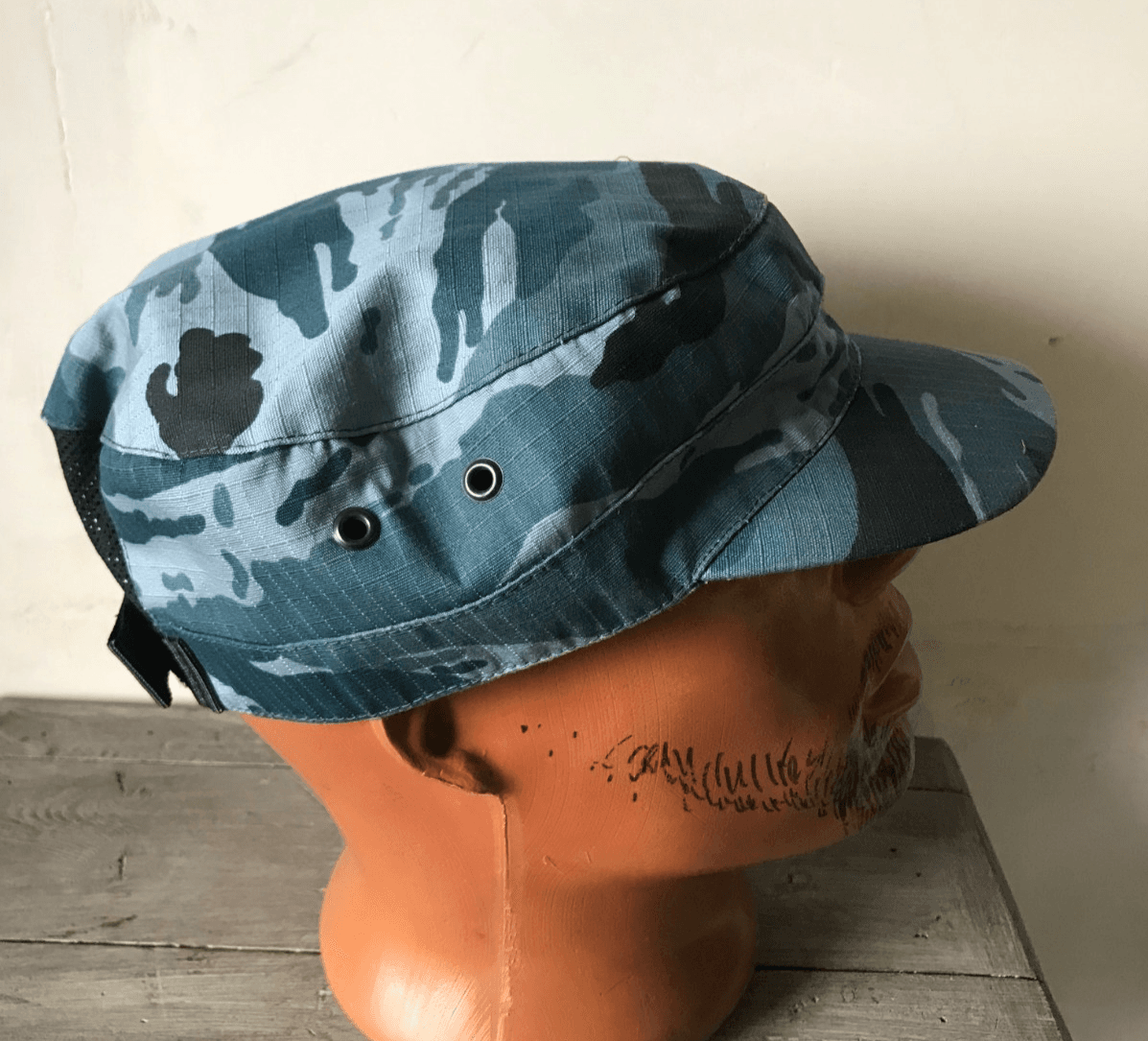 Officer summer cap KAMYSH blue OMON camo rip-stop by ANA Tactical s. 60