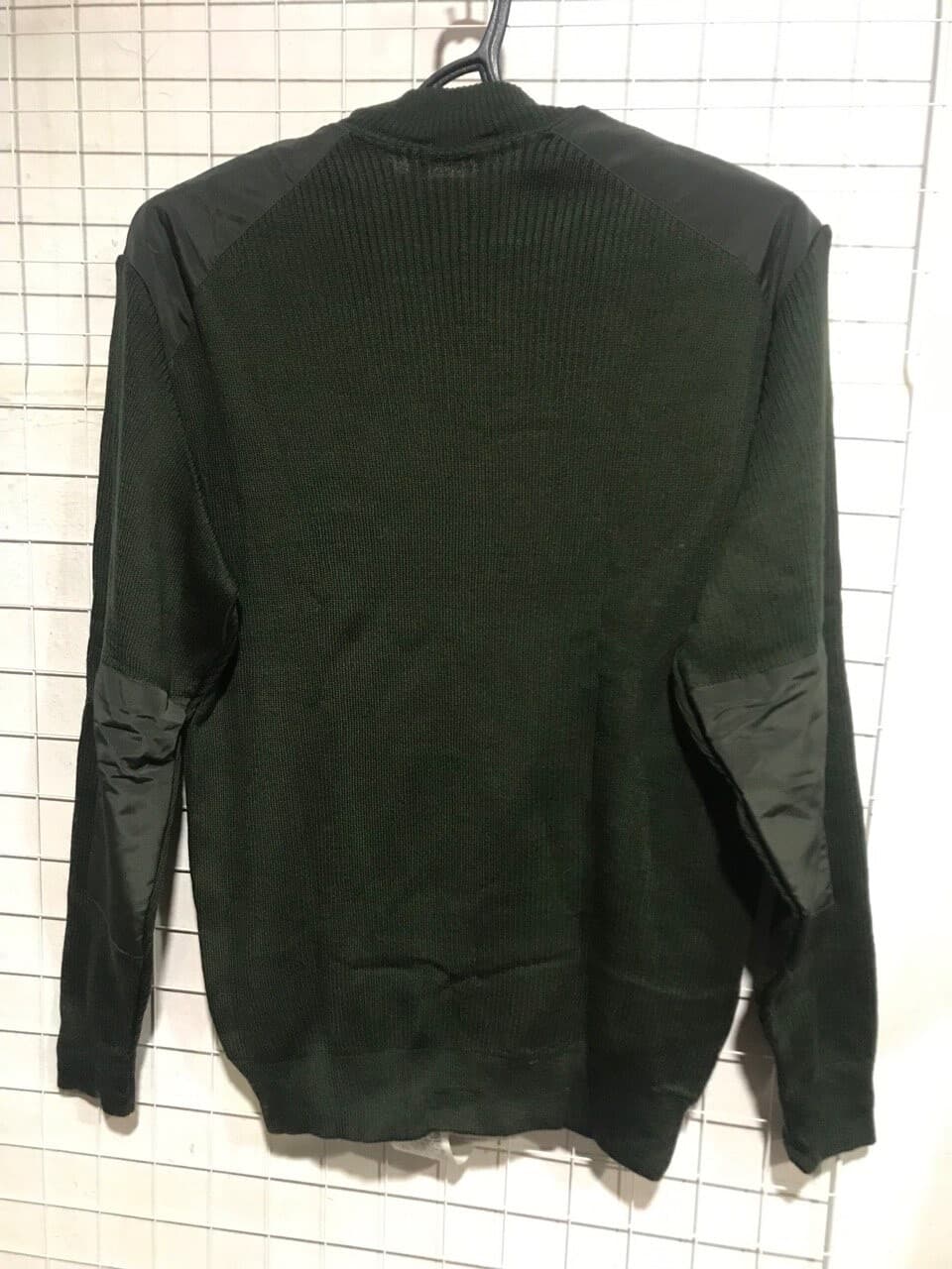 Winter sweater wool/poly OLIVE size 50/3 thumbnail 7