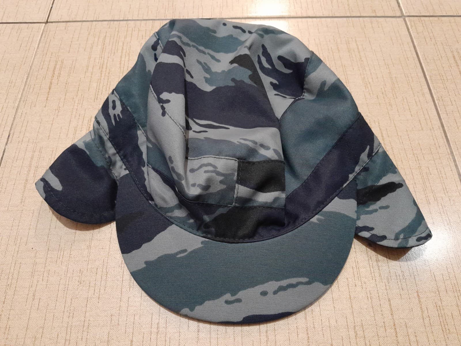 Patrol cap KAMYSH Blue camo lana fabric by ANA Tactical