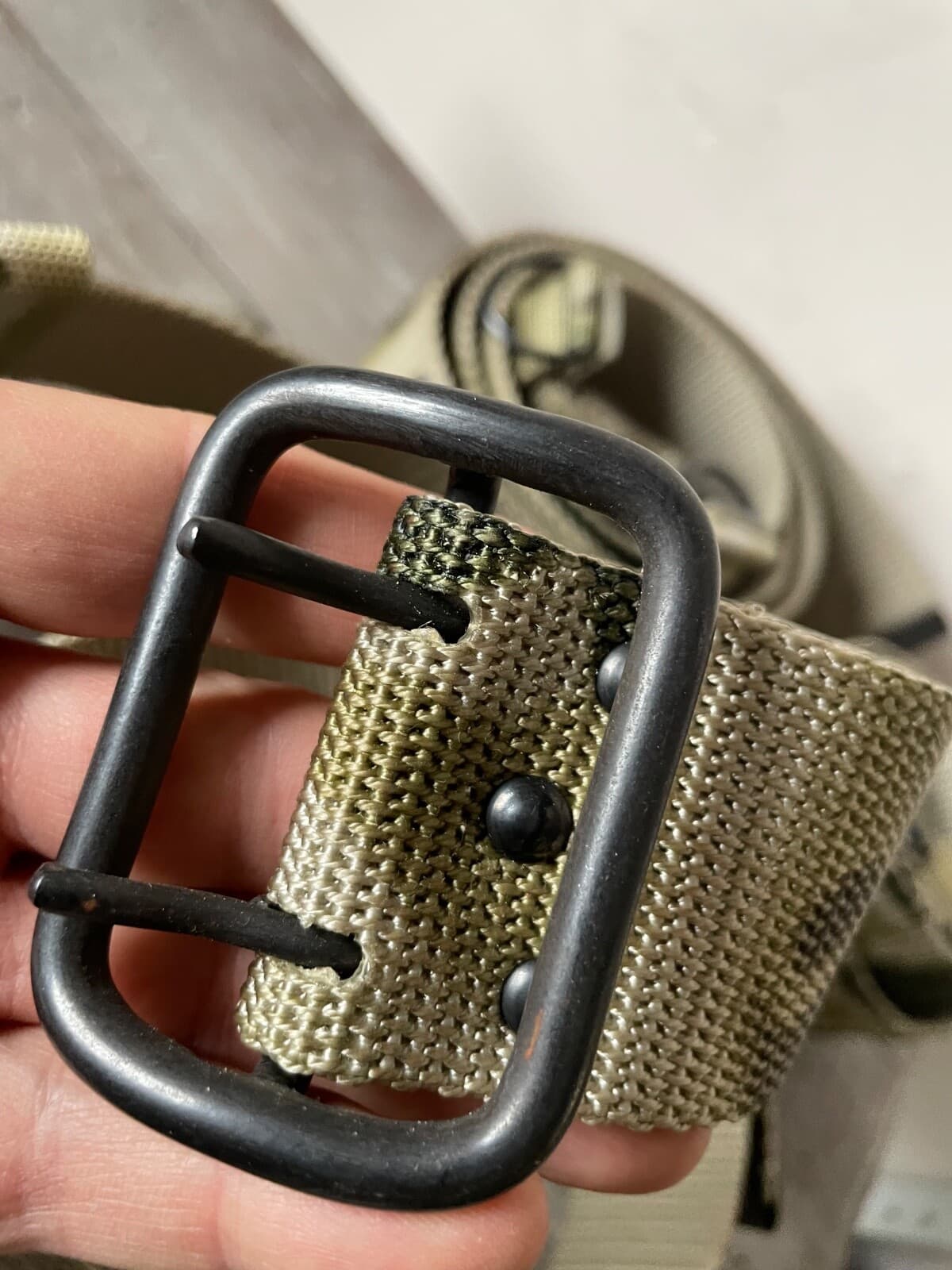 Waist Belt ATACS camo pattern, metal buckle size 1, 3